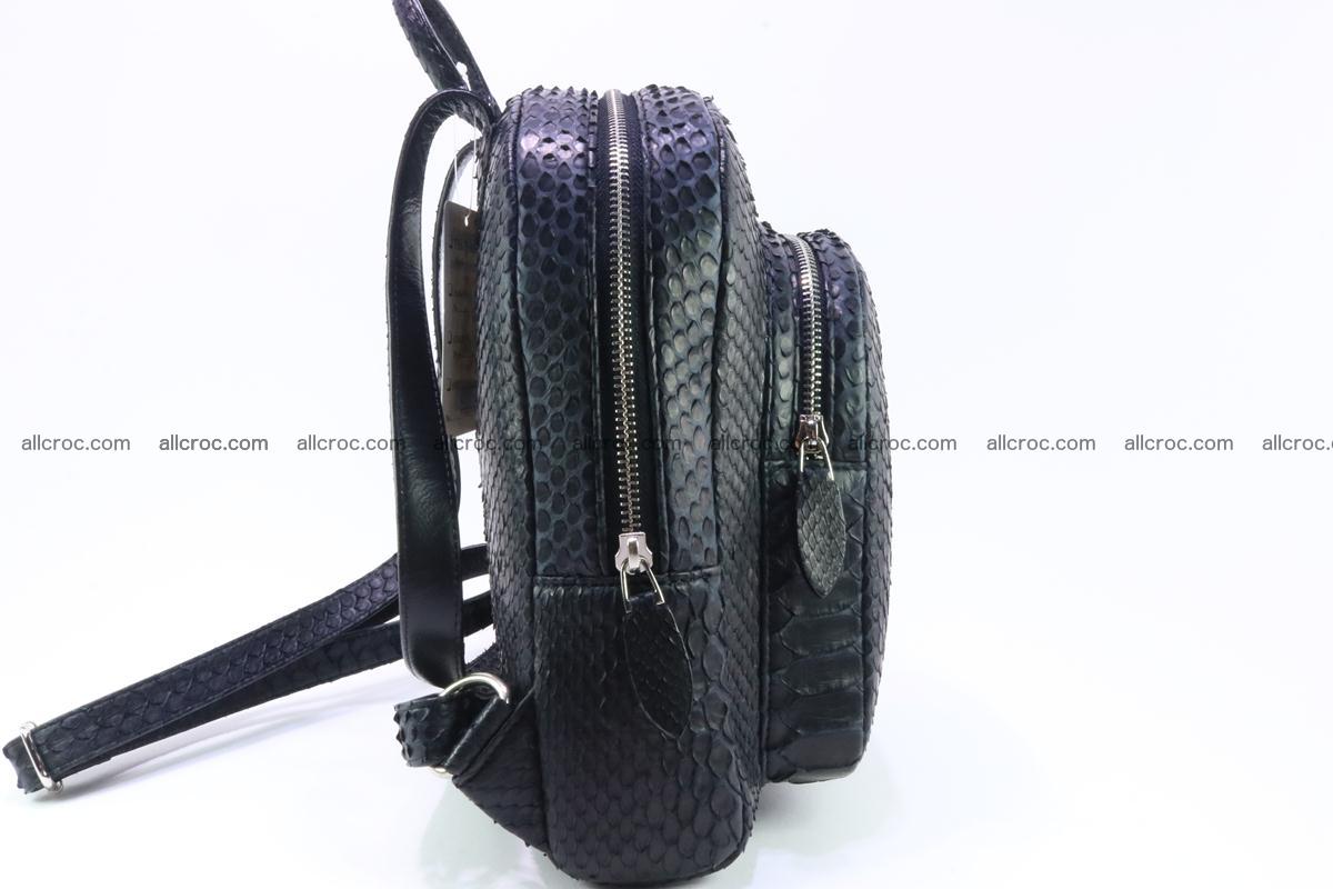 Backpack from genuine python skin 222 Foto 1