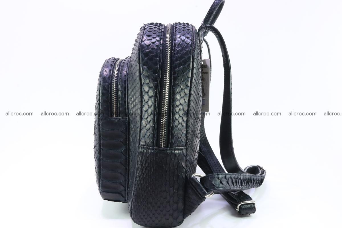 Backpack from genuine python skin 222 Foto 2