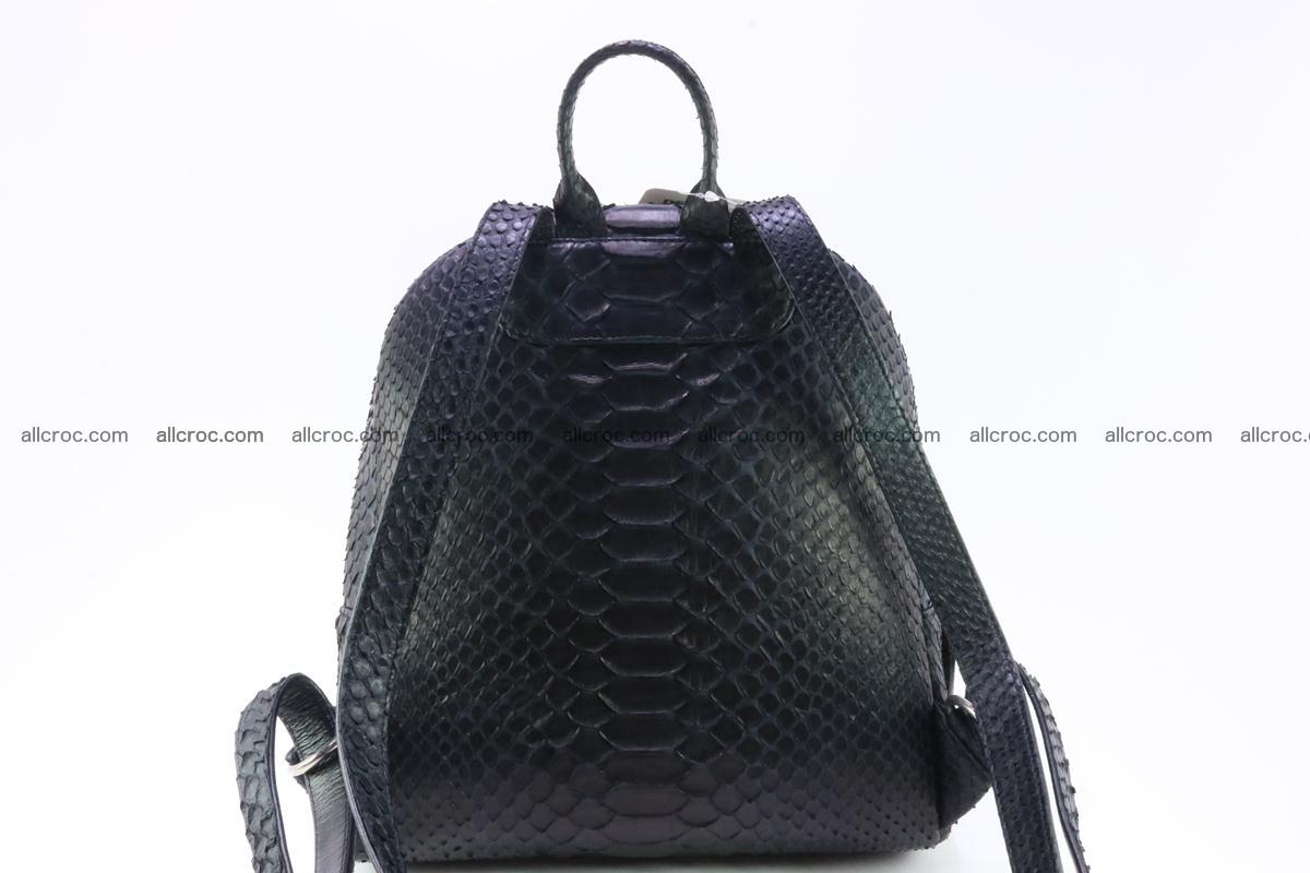 Backpack from genuine python skin 222 Foto 4