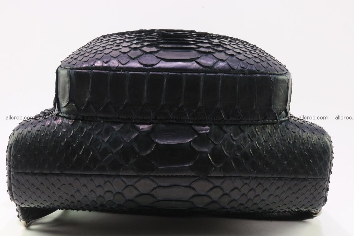 Backpack from genuine python skin 222 Foto 5