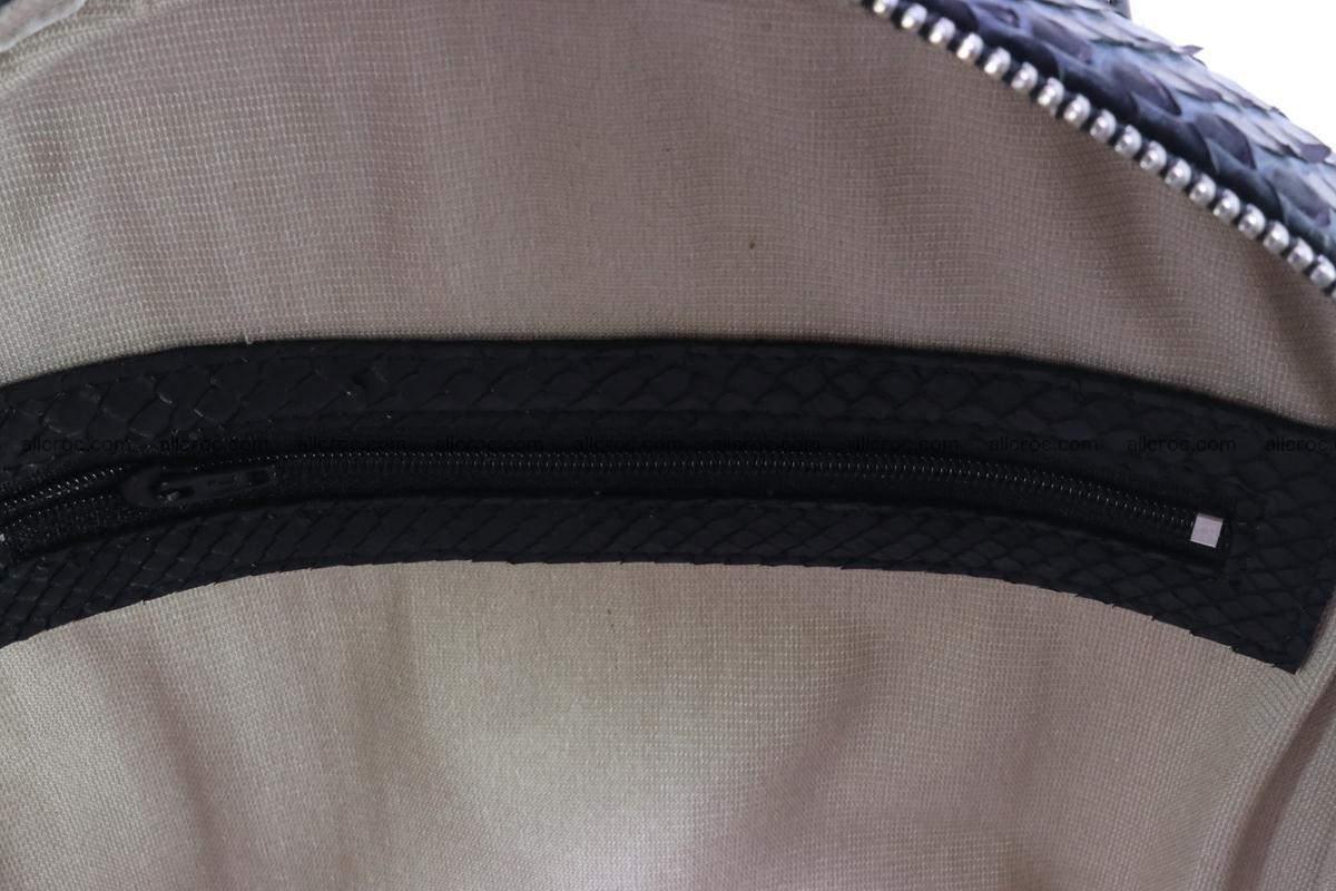 Backpack from genuine python skin 222 Foto 8