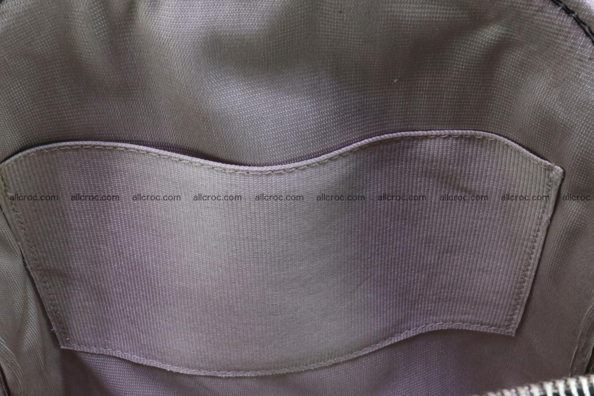 Backpack from genuine python skin 222 Foto 9