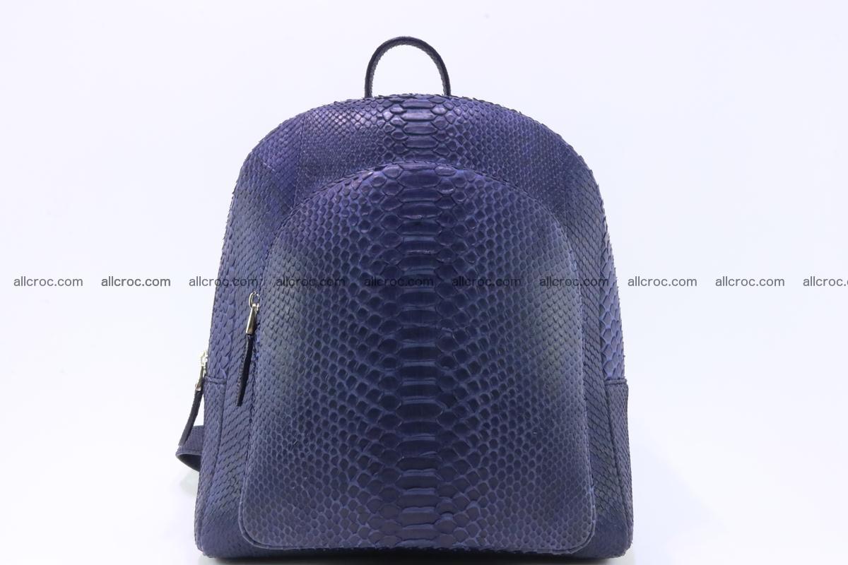 Backpack from genuine python skin 223 Foto 0