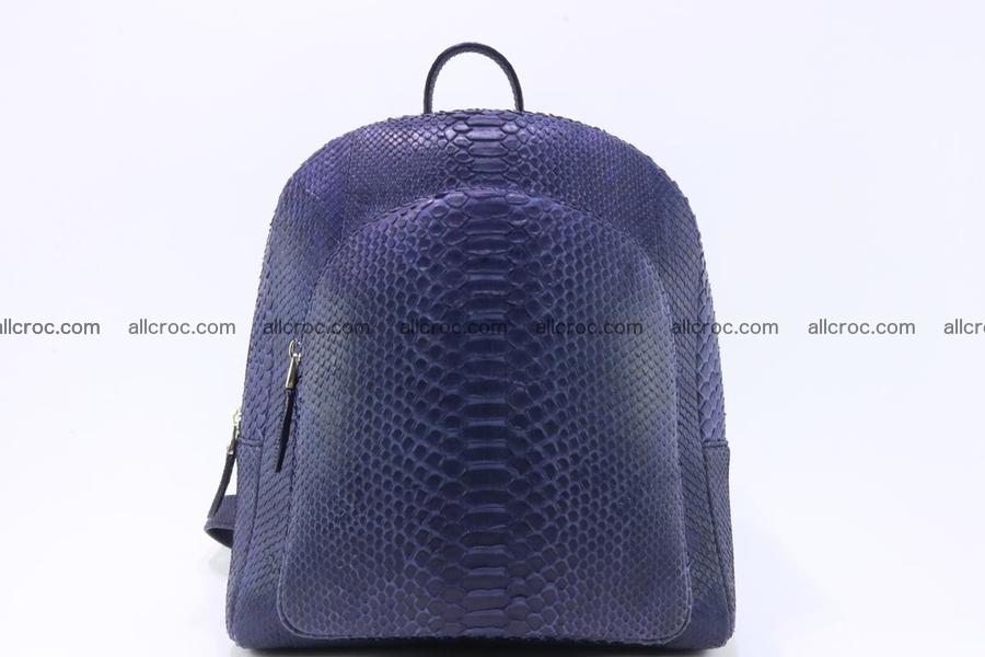 Backpack from genuine python skin 223