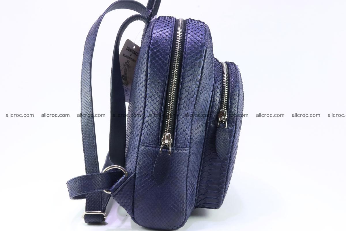 Backpack from genuine python skin 223 Foto 5