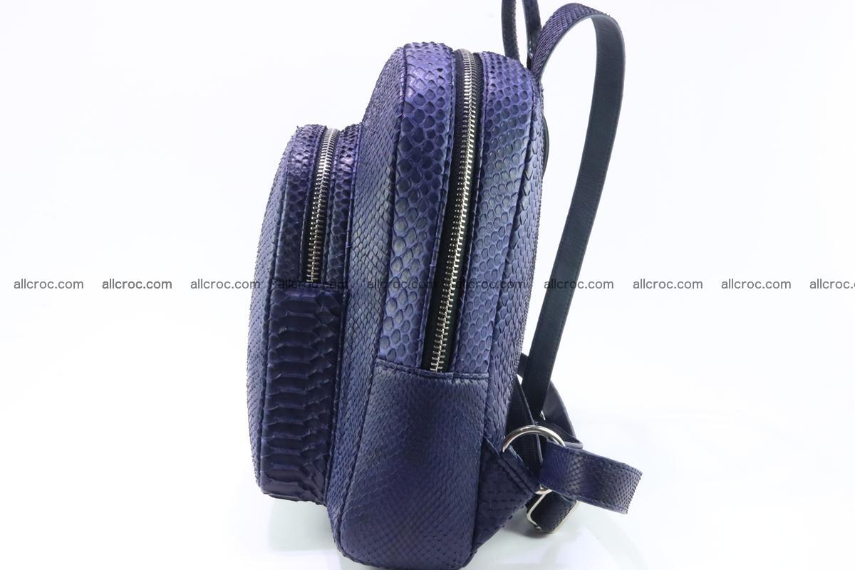 Backpack from genuine python skin 223 Foto 6