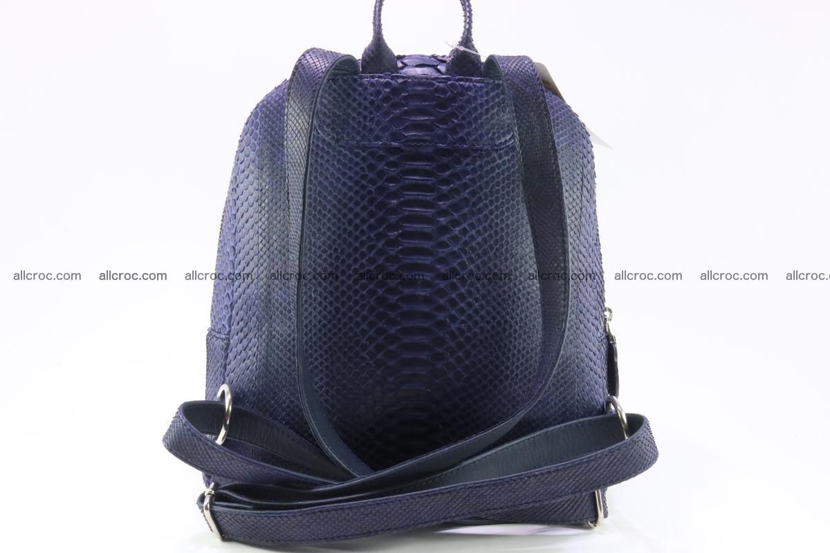Backpack from genuine python skin 223 Foto 2