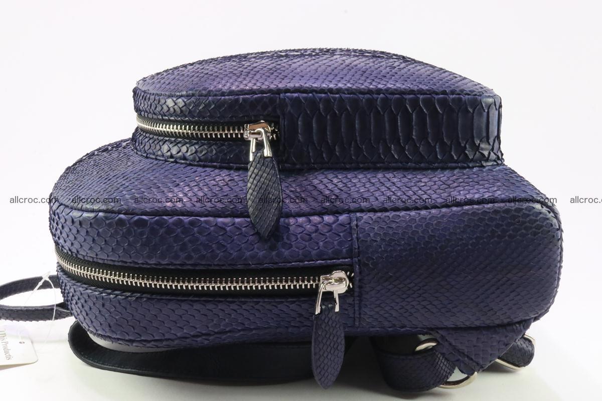 Backpack from genuine python skin 223 Foto 10