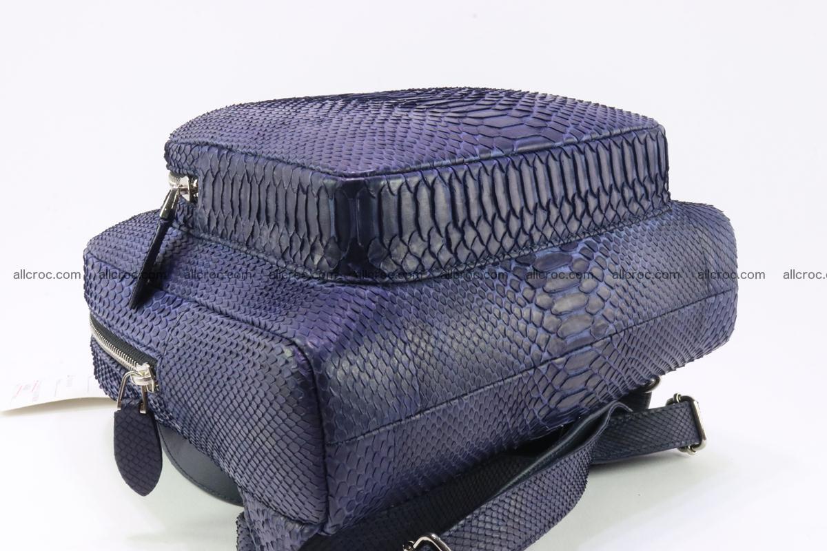 Backpack from genuine python skin 223 Foto 11