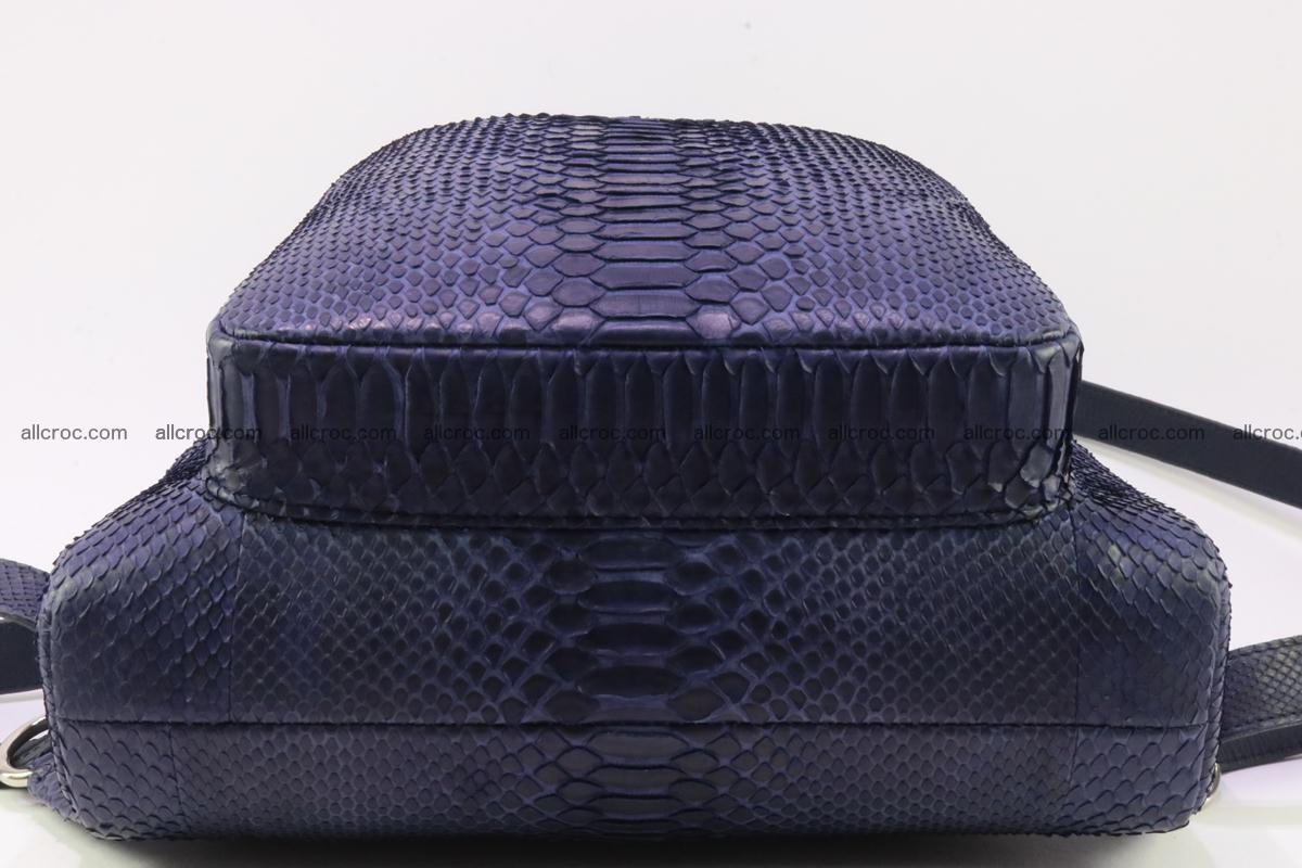 Backpack from genuine python skin 223 Foto 7