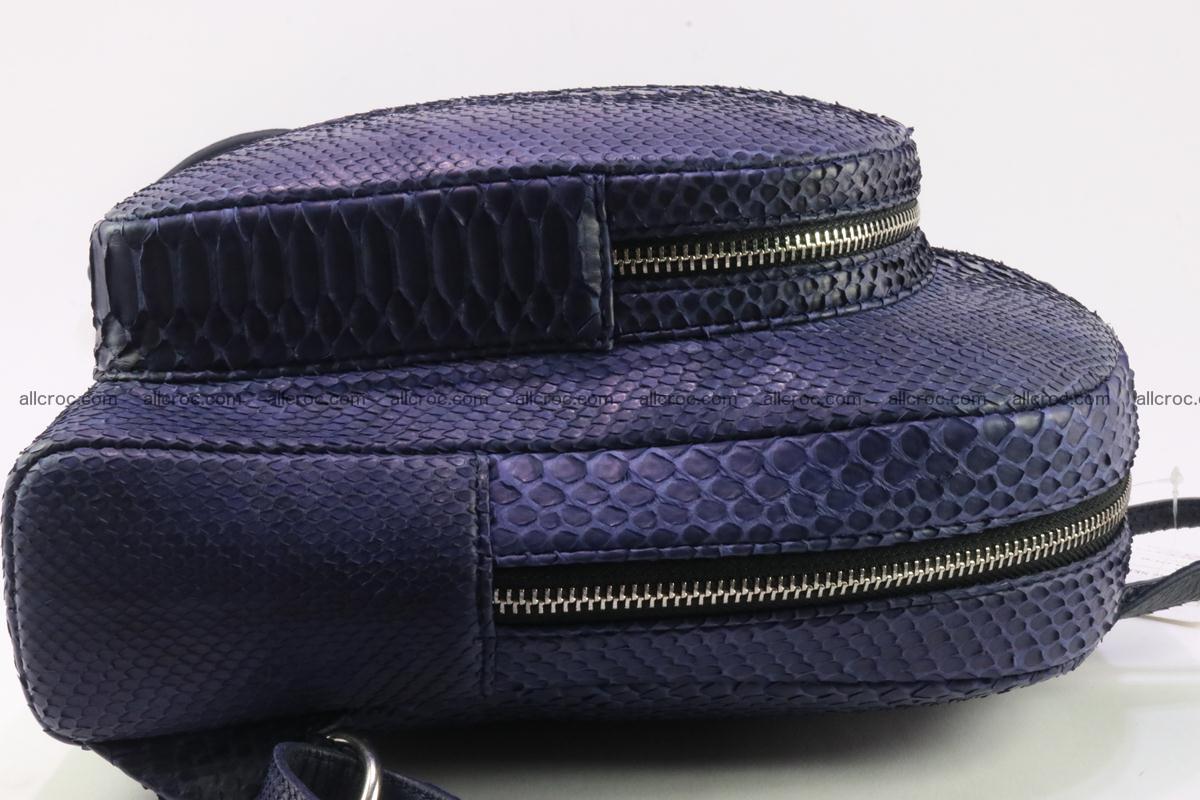 Backpack from genuine python skin 223 Foto 12