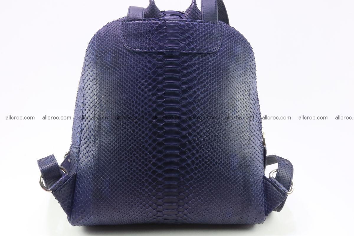 Backpack from genuine python skin 223 Foto 1