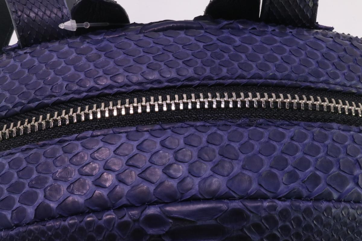 Backpack from genuine python skin 223 Foto 4