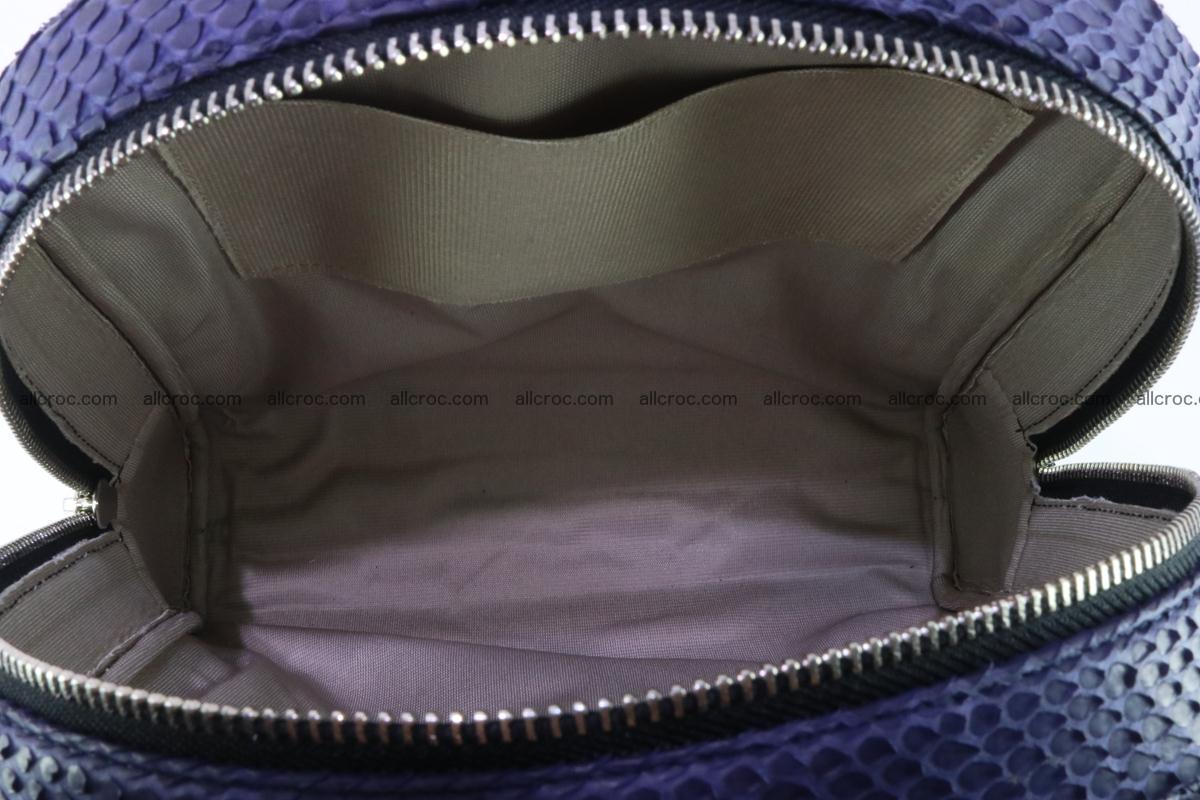 Backpack from genuine python skin 223 Foto 9