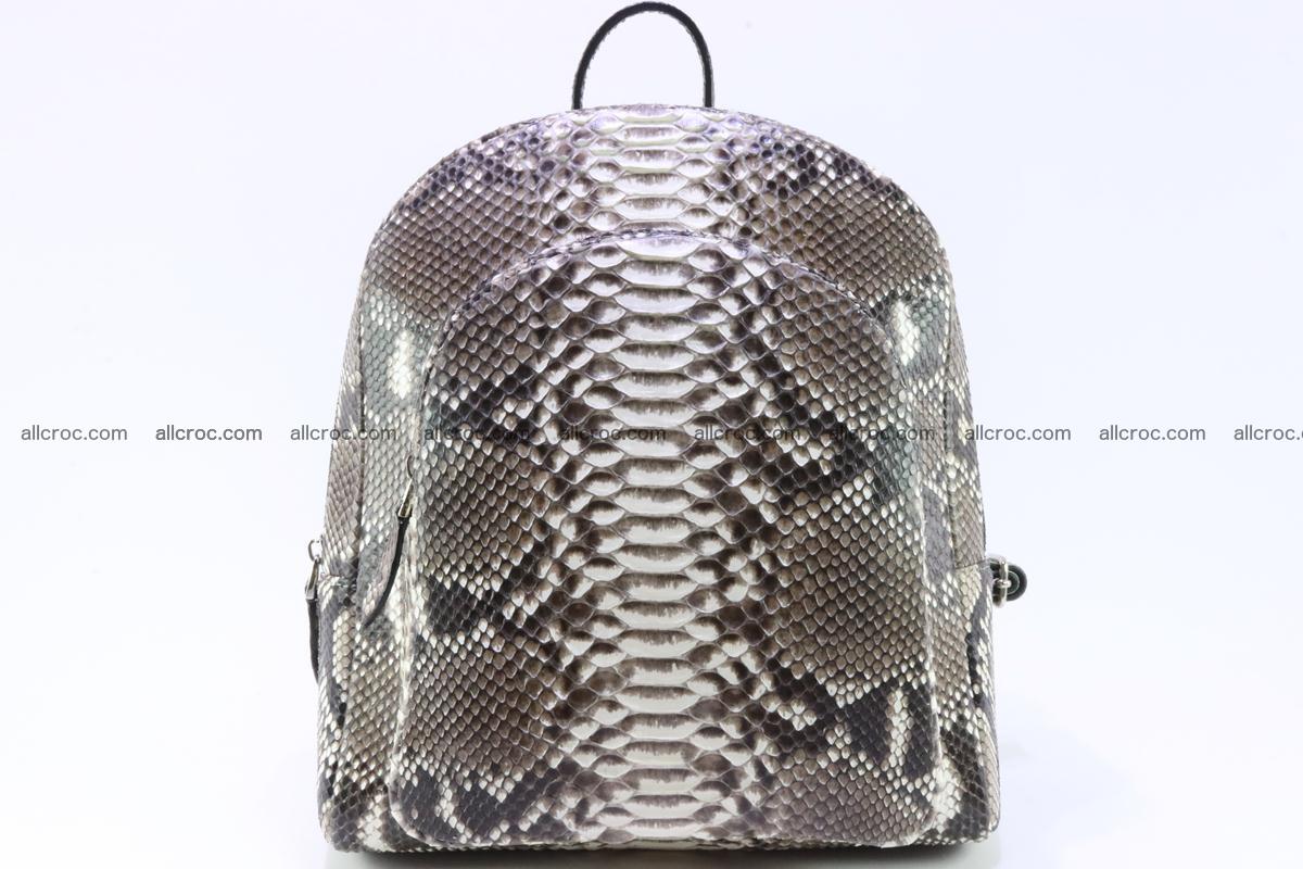 Backpack from genuine python skin 224 Foto 0