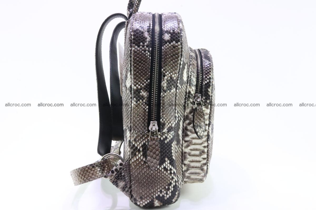 Backpack from genuine python skin 224 Foto 3