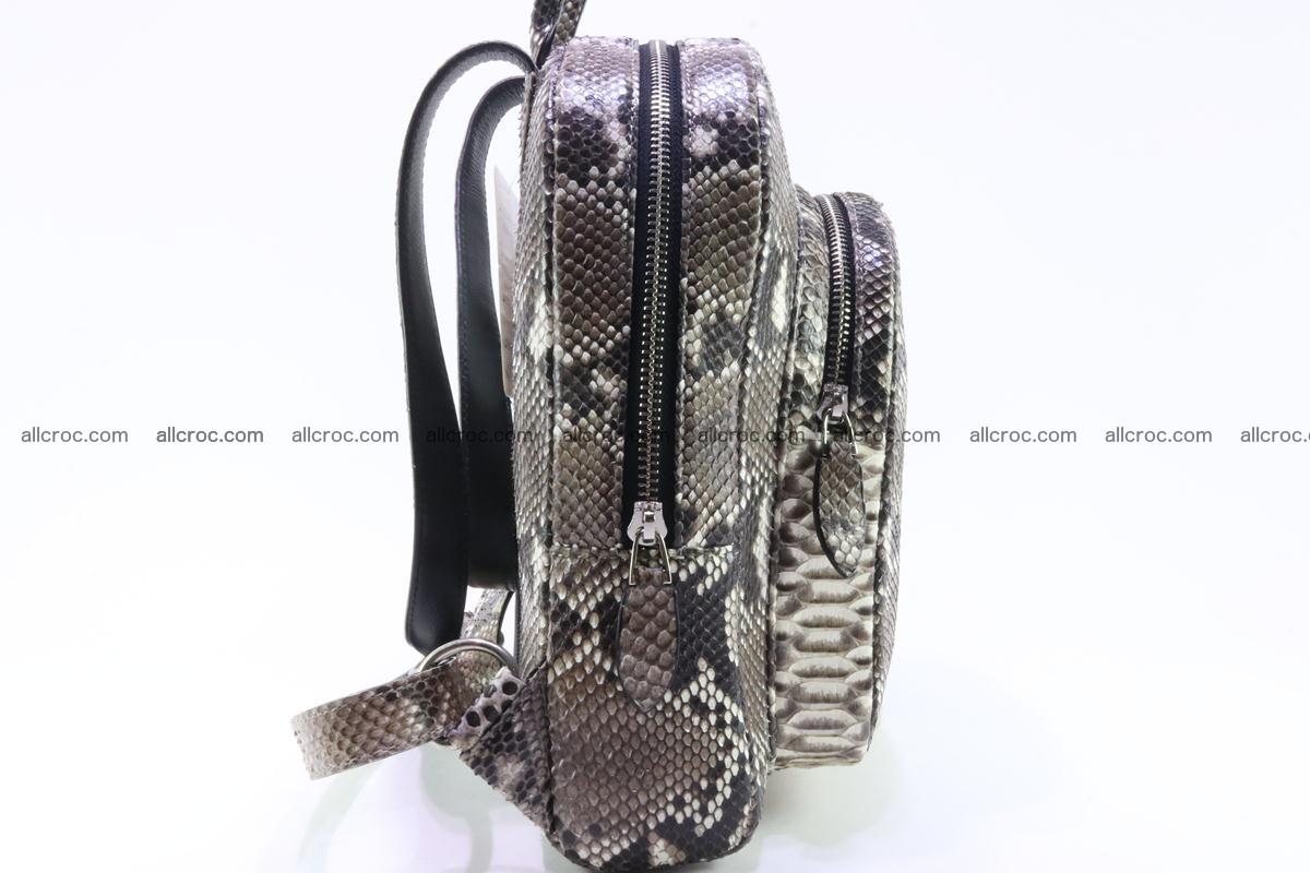 Backpack from genuine python skin 224 Foto 4