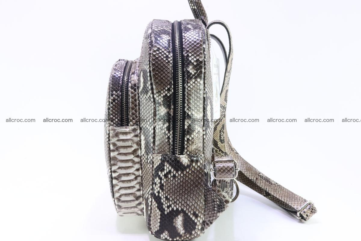 Backpack from genuine python skin 224 Foto 2