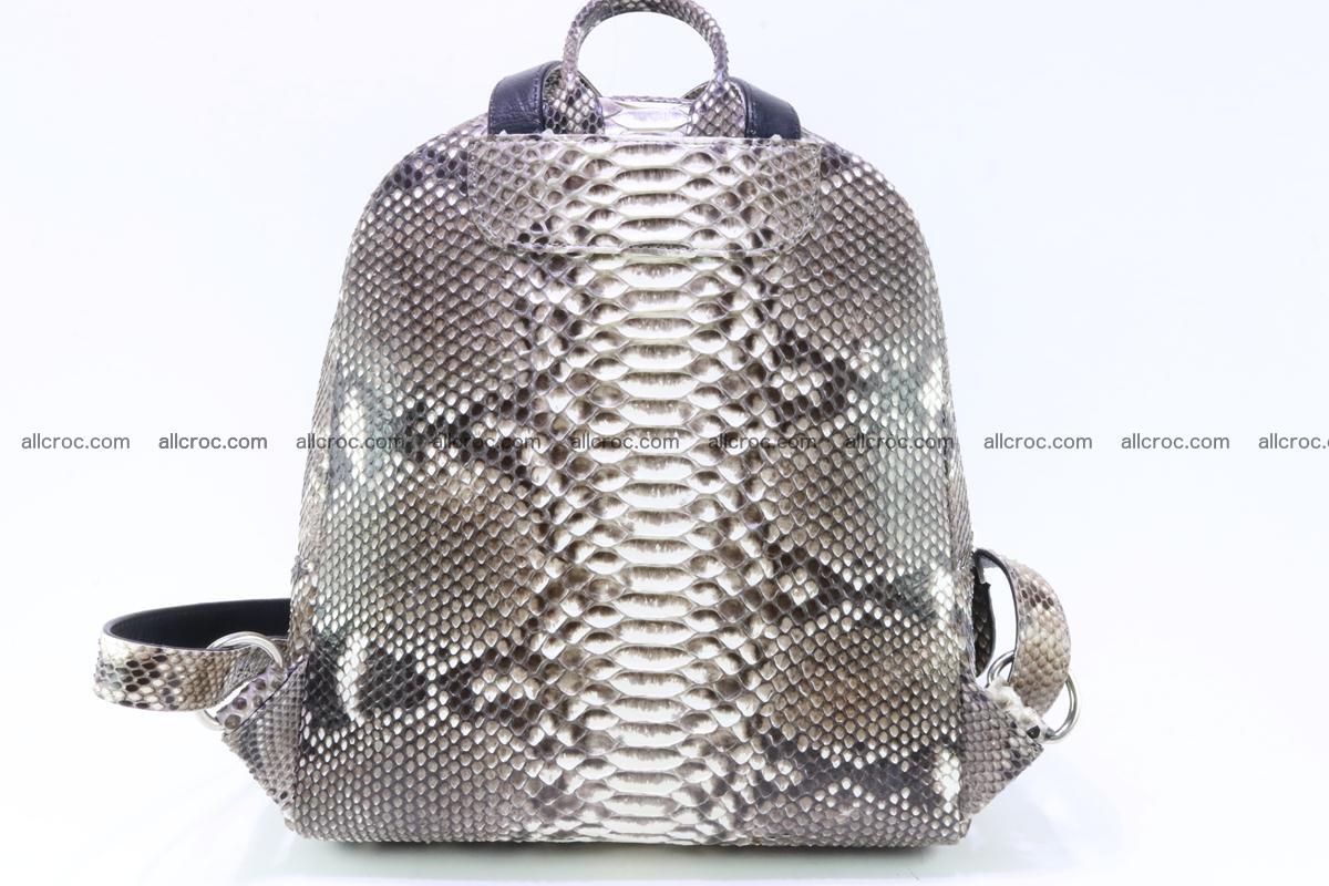 Backpack from genuine python skin 224 Foto 1