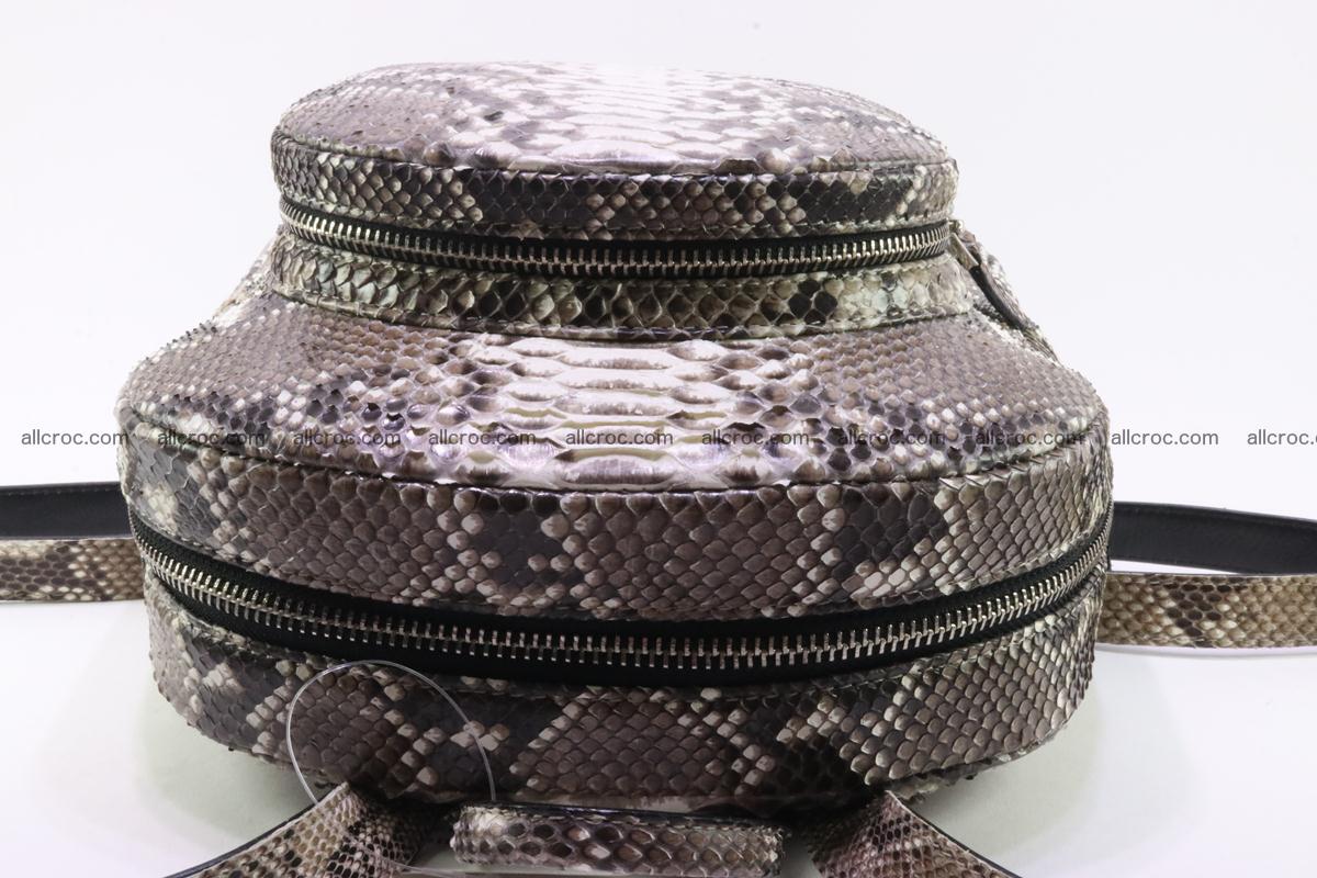 Backpack from genuine python skin 224 Foto 6