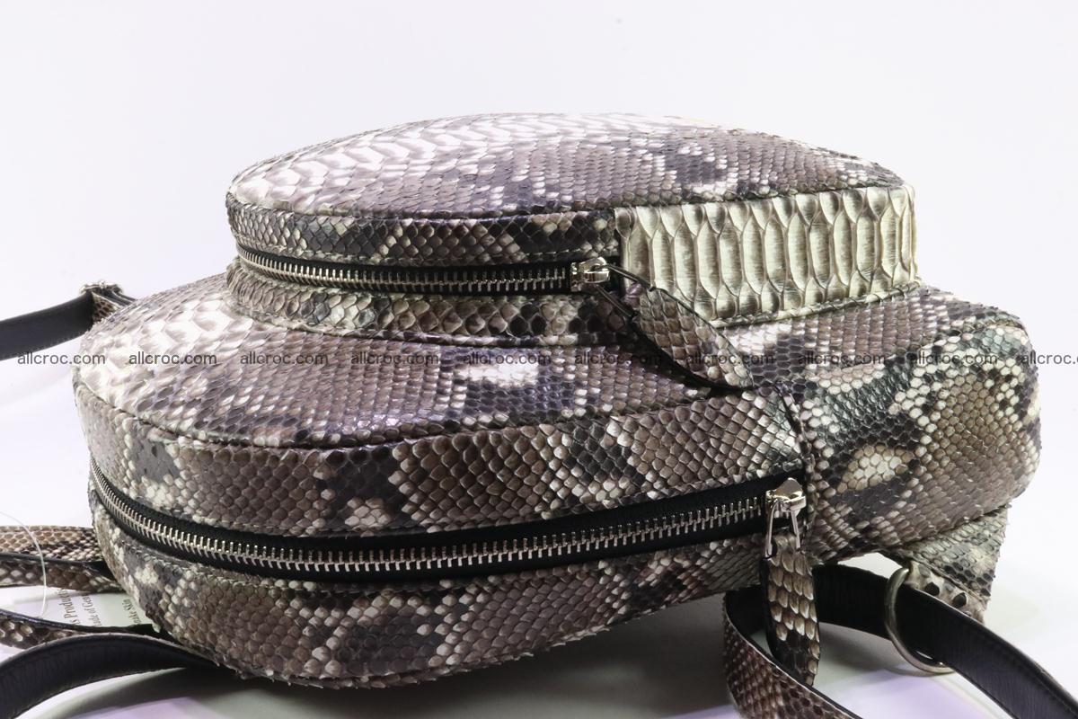 Backpack from genuine python skin 224 Foto 5