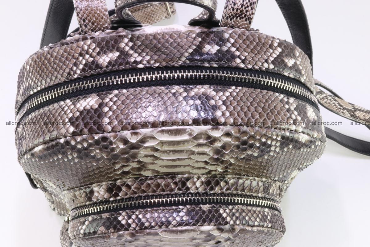 Backpack from genuine python skin 224 Foto 11