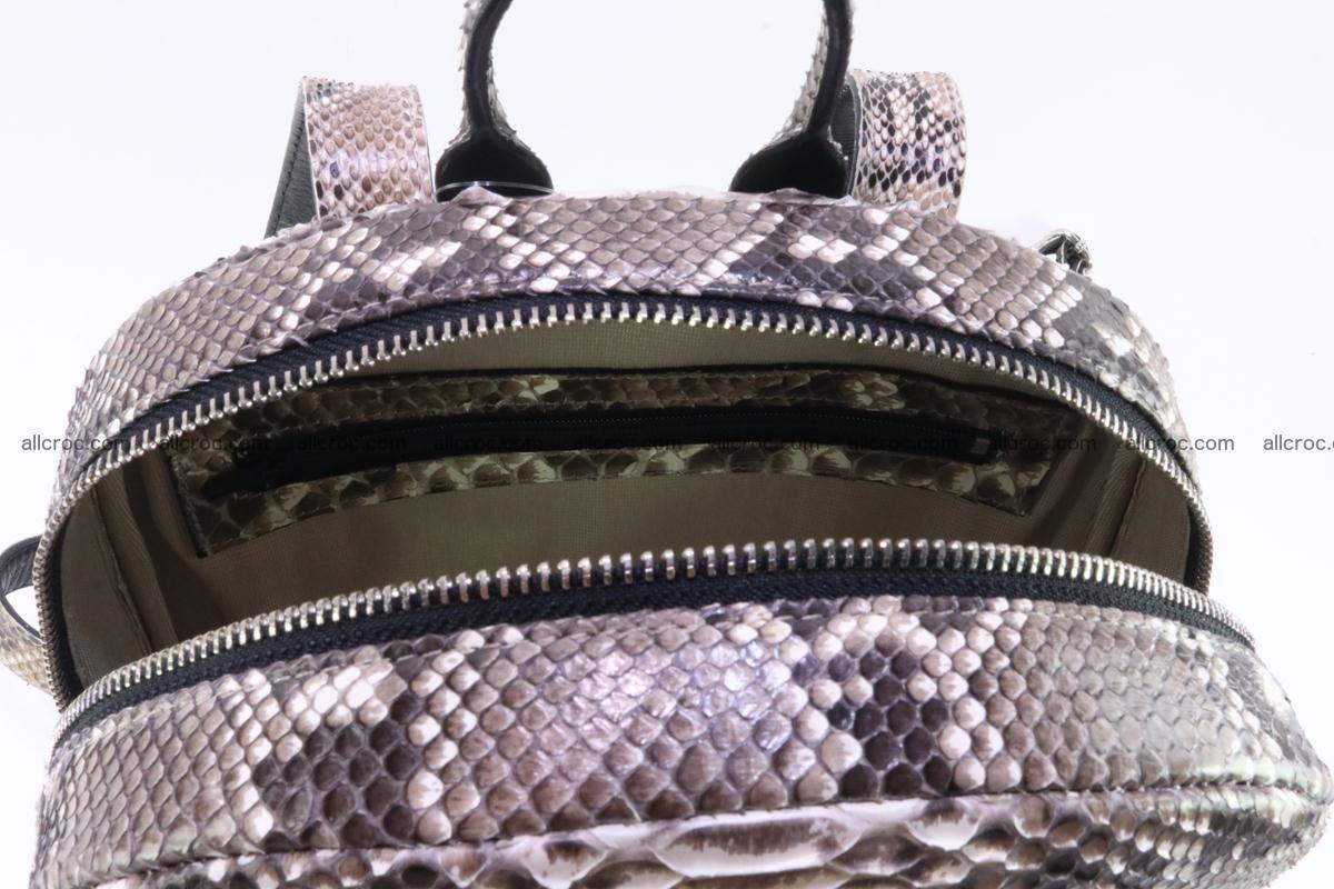 Backpack from genuine python skin 224 Foto 10