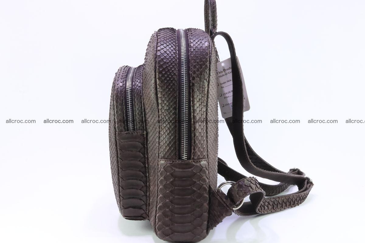 Backpack from genuine python skin 225 Foto 3