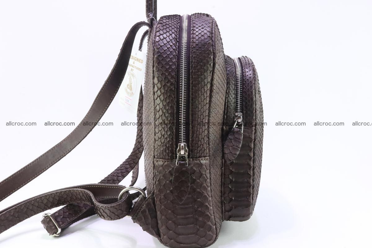 Backpack from genuine python skin 225 Foto 2