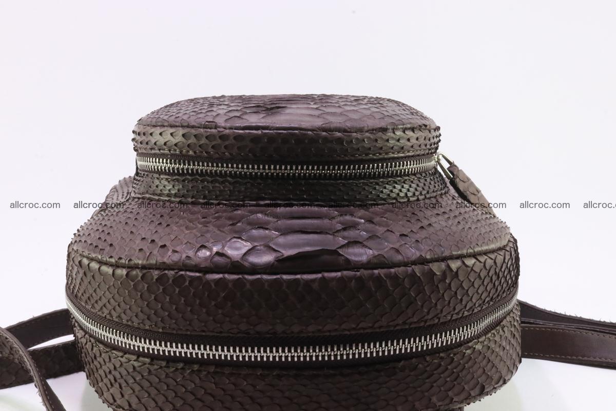 Backpack from genuine python skin 225 Foto 4