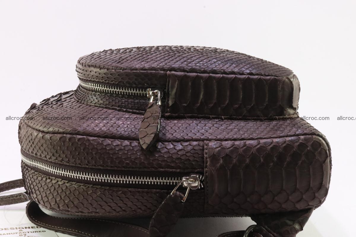 Backpack from genuine python skin 225 Foto 5