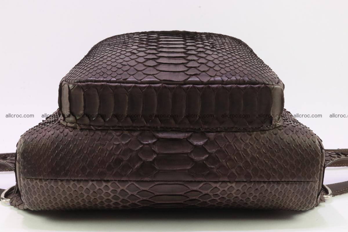 Backpack from genuine python skin 225 Foto 6
