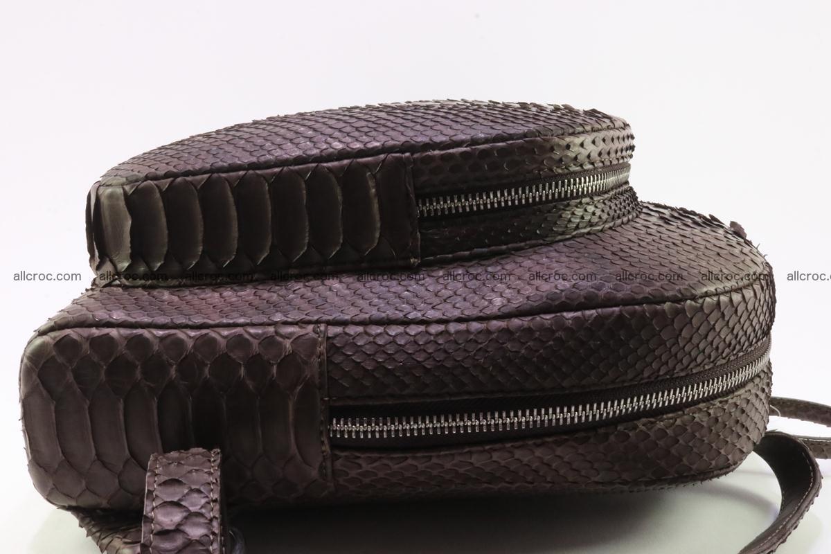 Backpack from genuine python skin 225 Foto 8