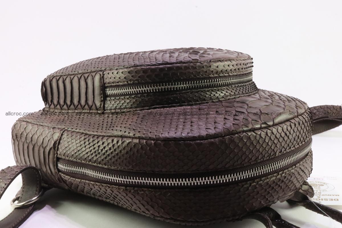Backpack from genuine python skin 225 Foto 10