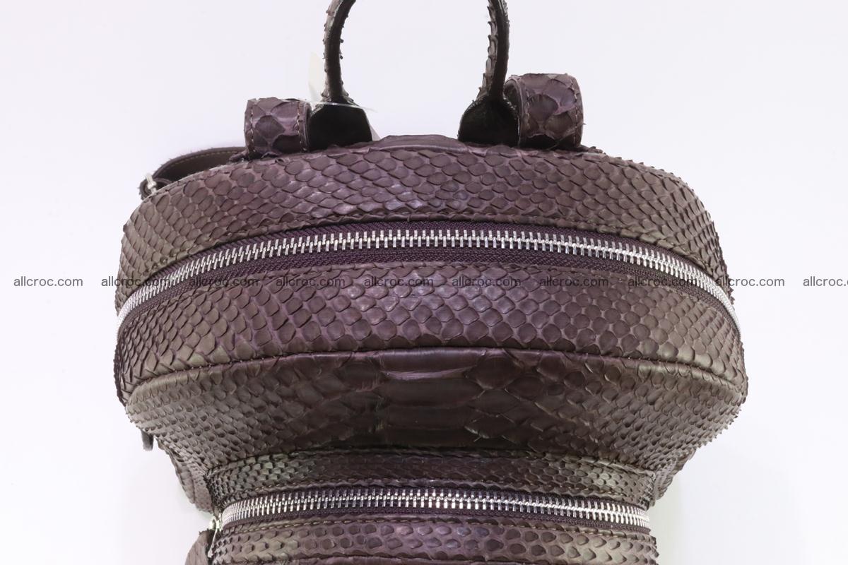 Backpack from genuine python skin 225 Foto 9