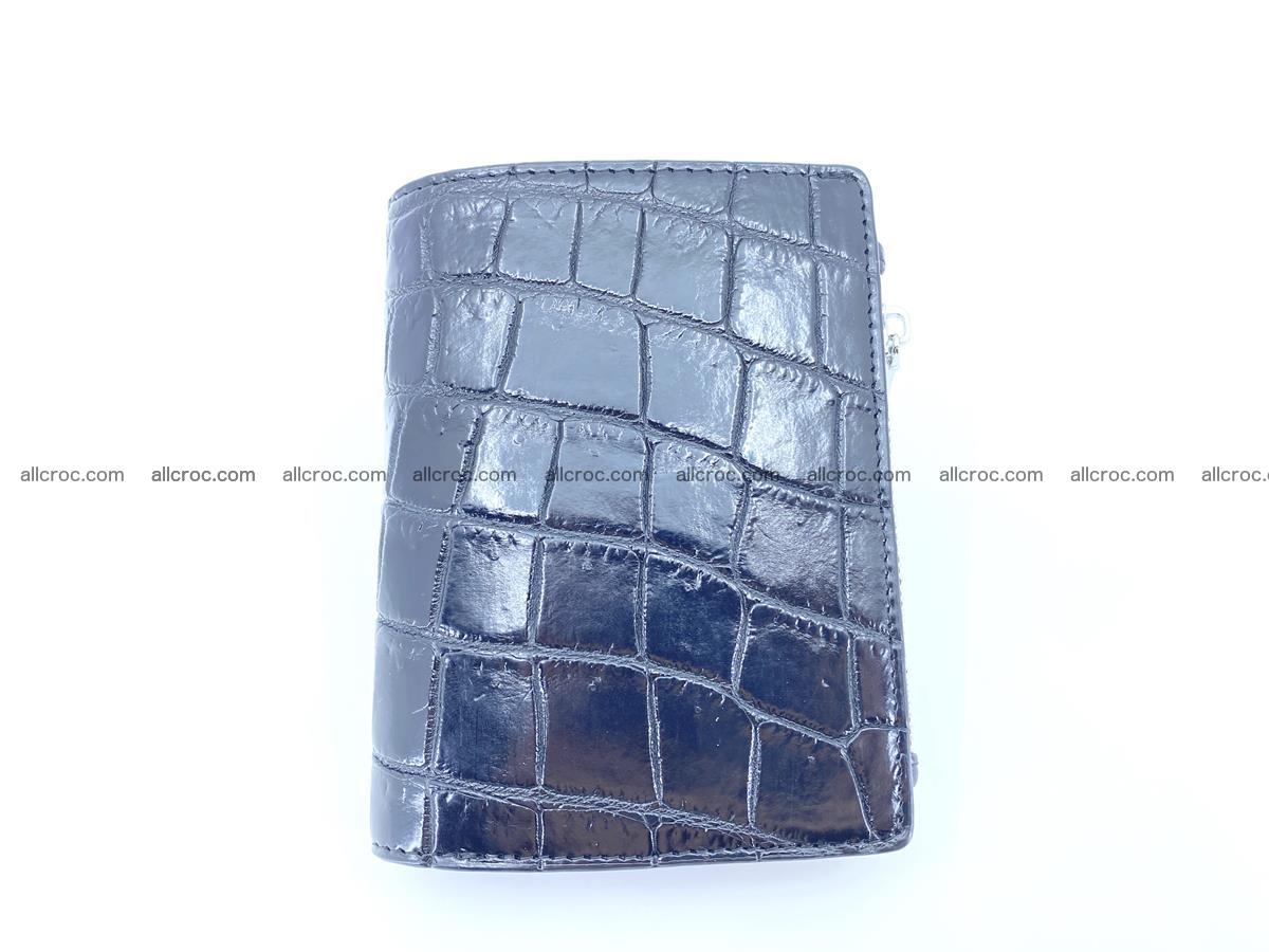 Crocodile leather vertical wallet HK 634 Foto 0