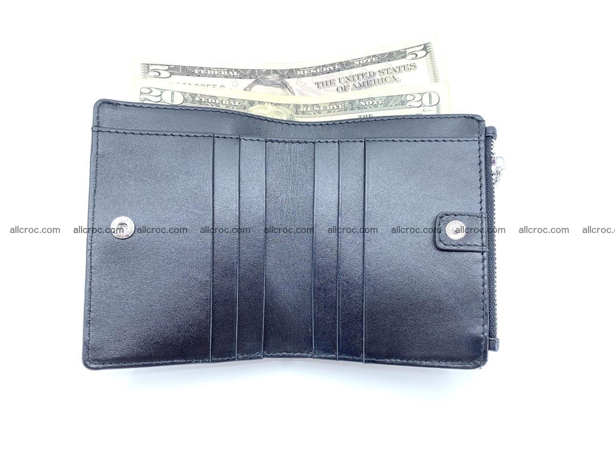 Crocodile leather vertical wallet HK 634 Foto 5