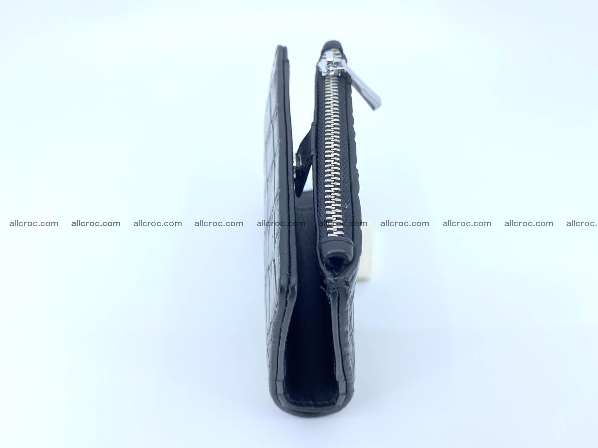 Crocodile leather vertical wallet HK 634 Foto 6