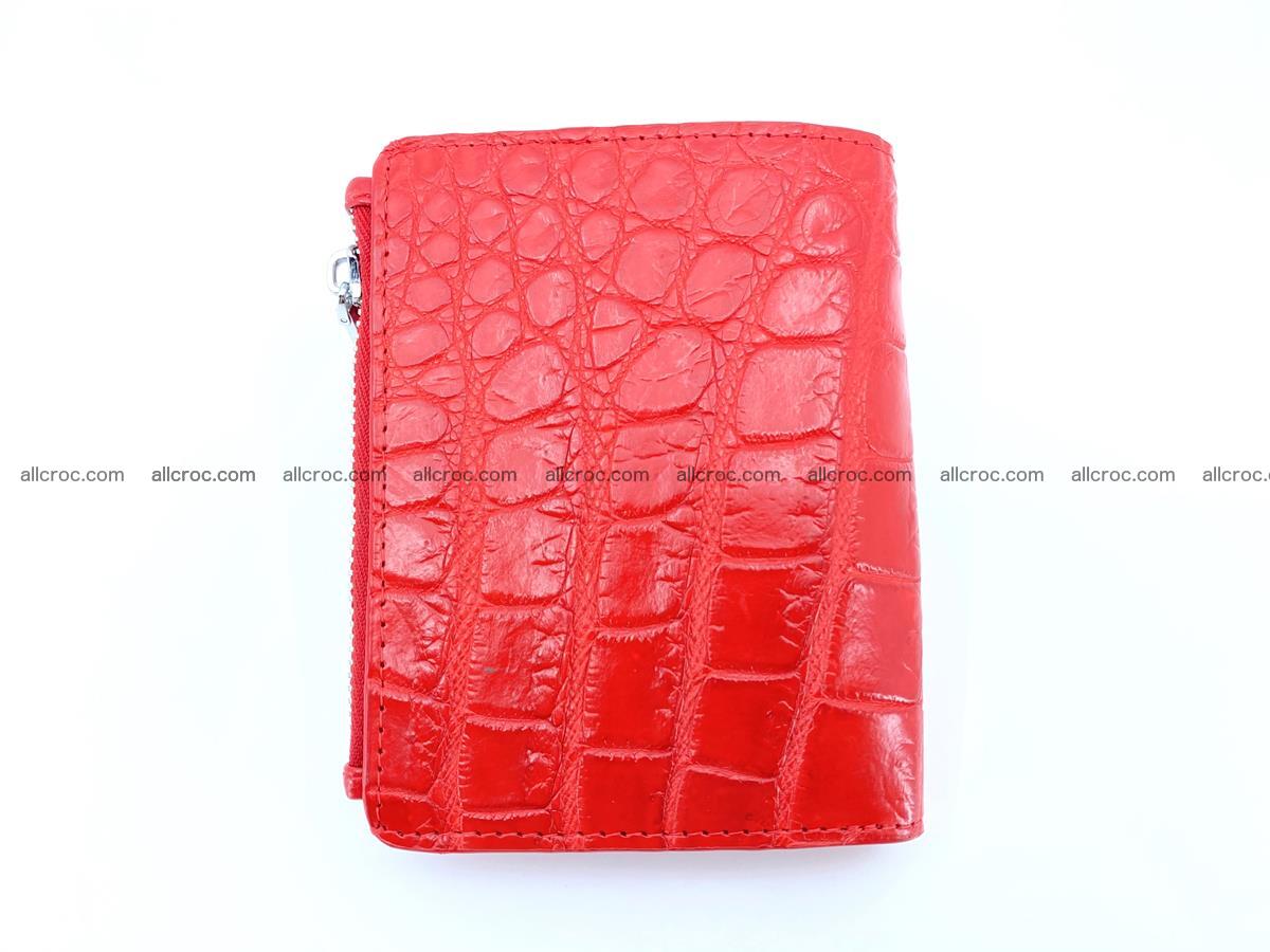 Crocodile leather vertical wallet HK 633 Foto 1