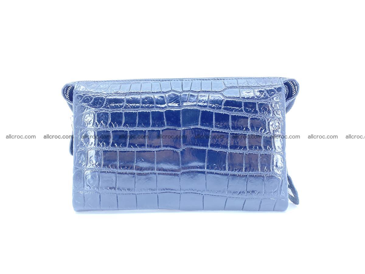 Crocodile leather clutch 1 zip 592 Foto 0