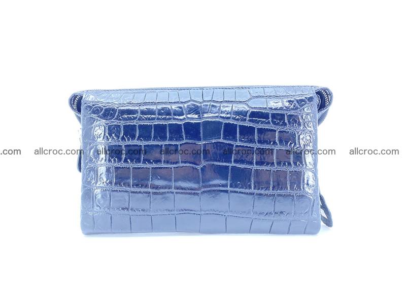 Crocodile leather clutch 1 zip 592