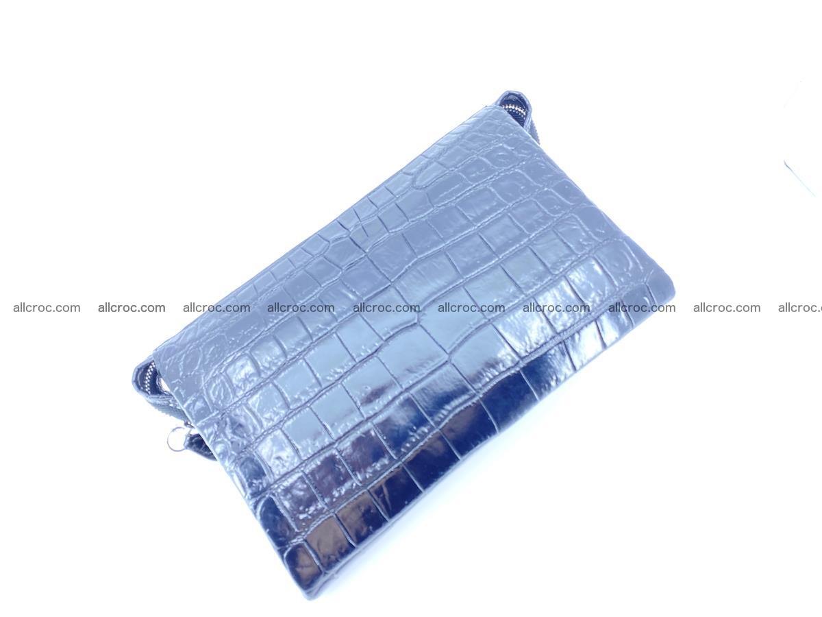 Crocodile leather clutch 1 zip 592 Foto 3