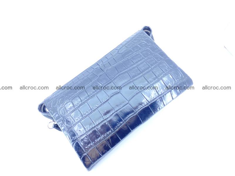 Crocodile leather clutch 1 zip 592