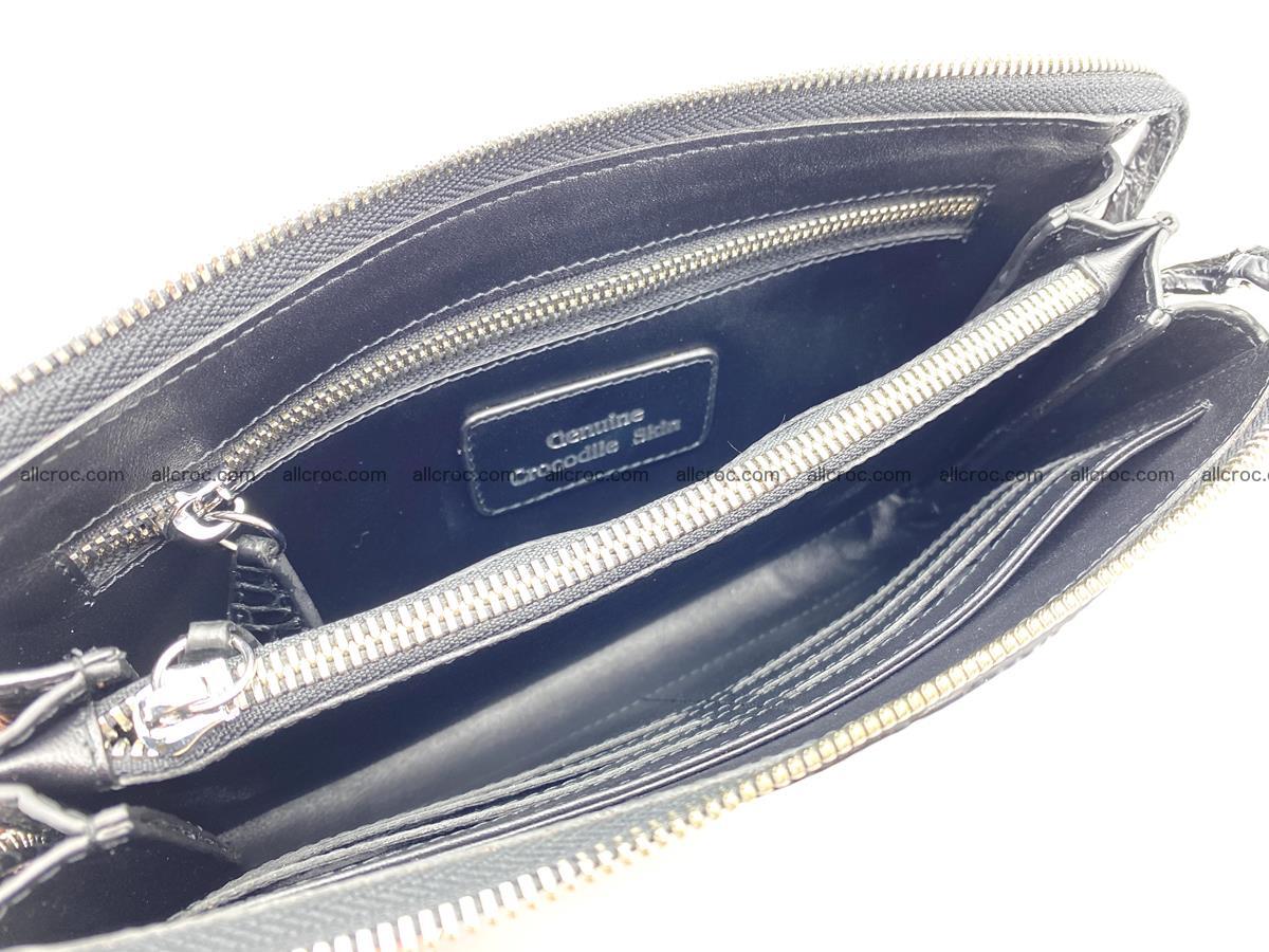 Crocodile leather clutch 1 zip 592 Foto 9