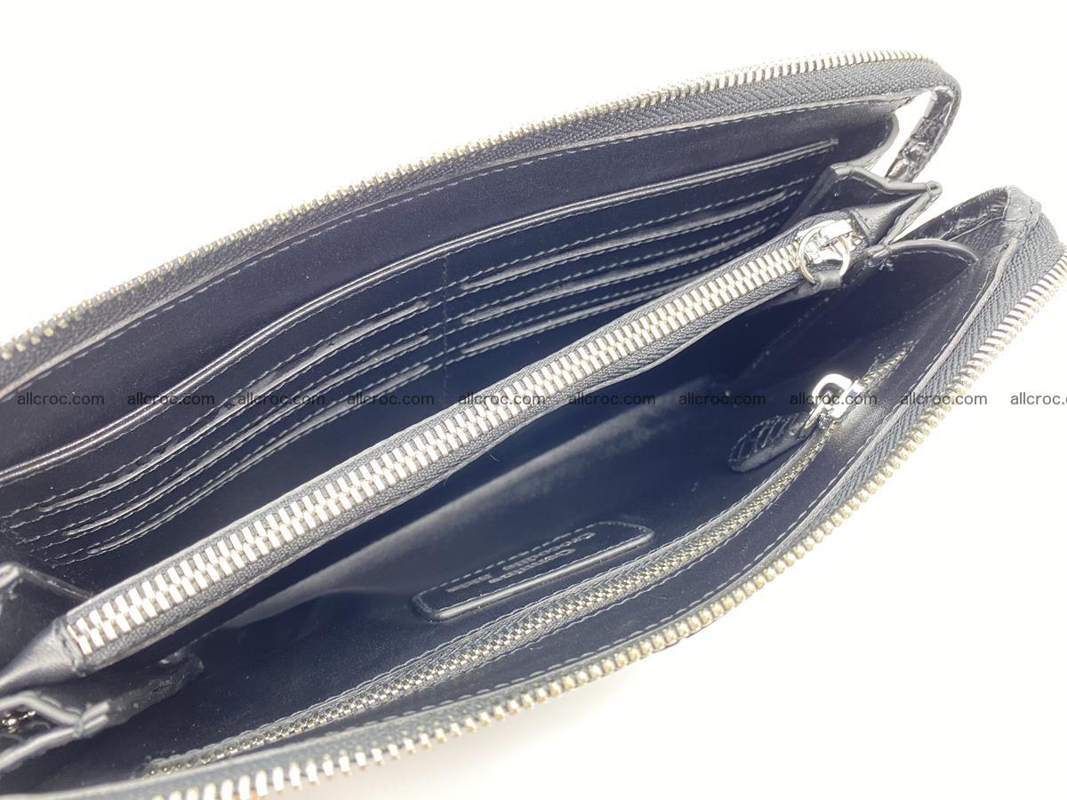 Crocodile leather clutch 1 zip 592 Foto 10