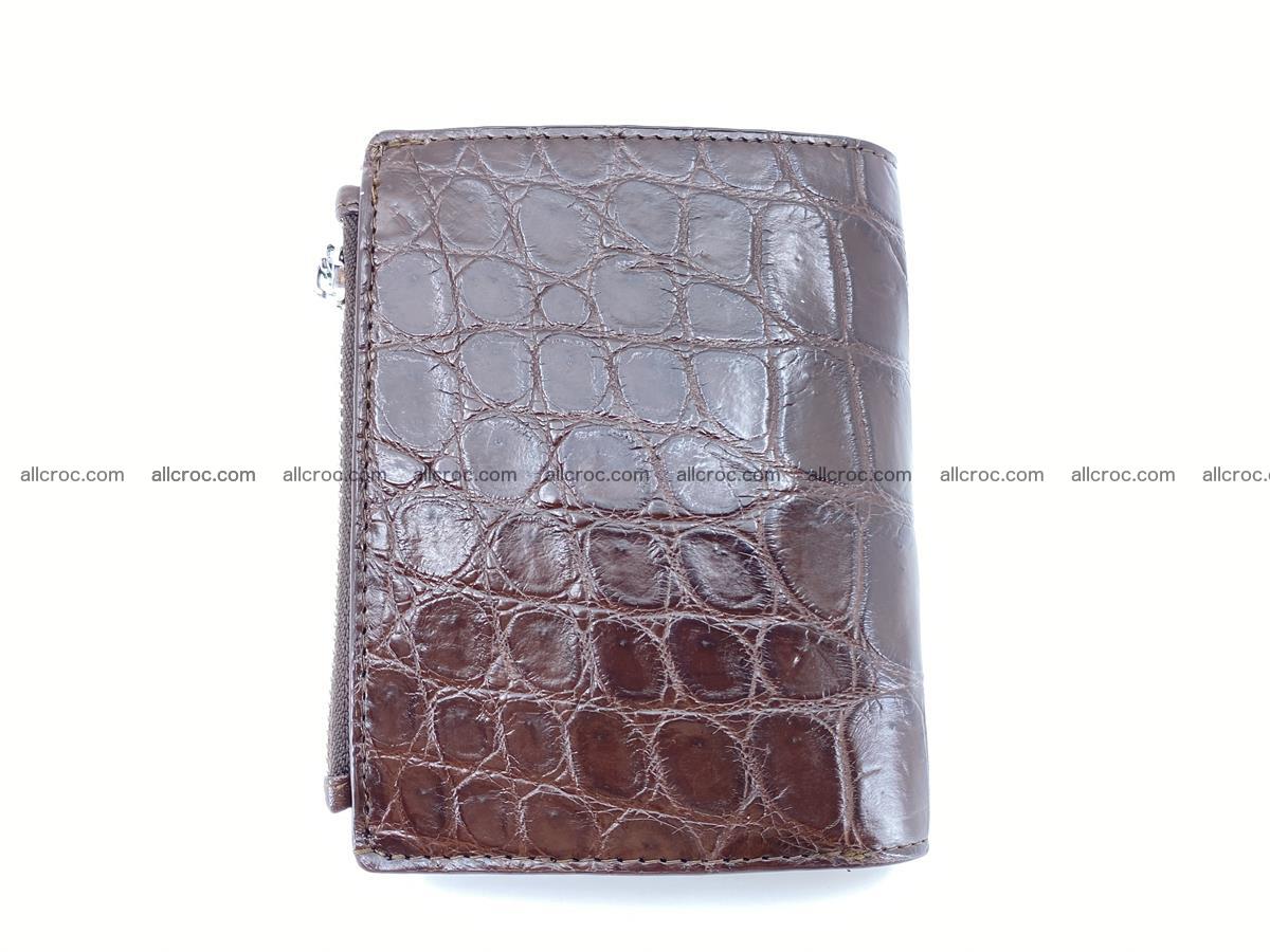 Crocodile leather vertical wallet HK 632 Foto 1