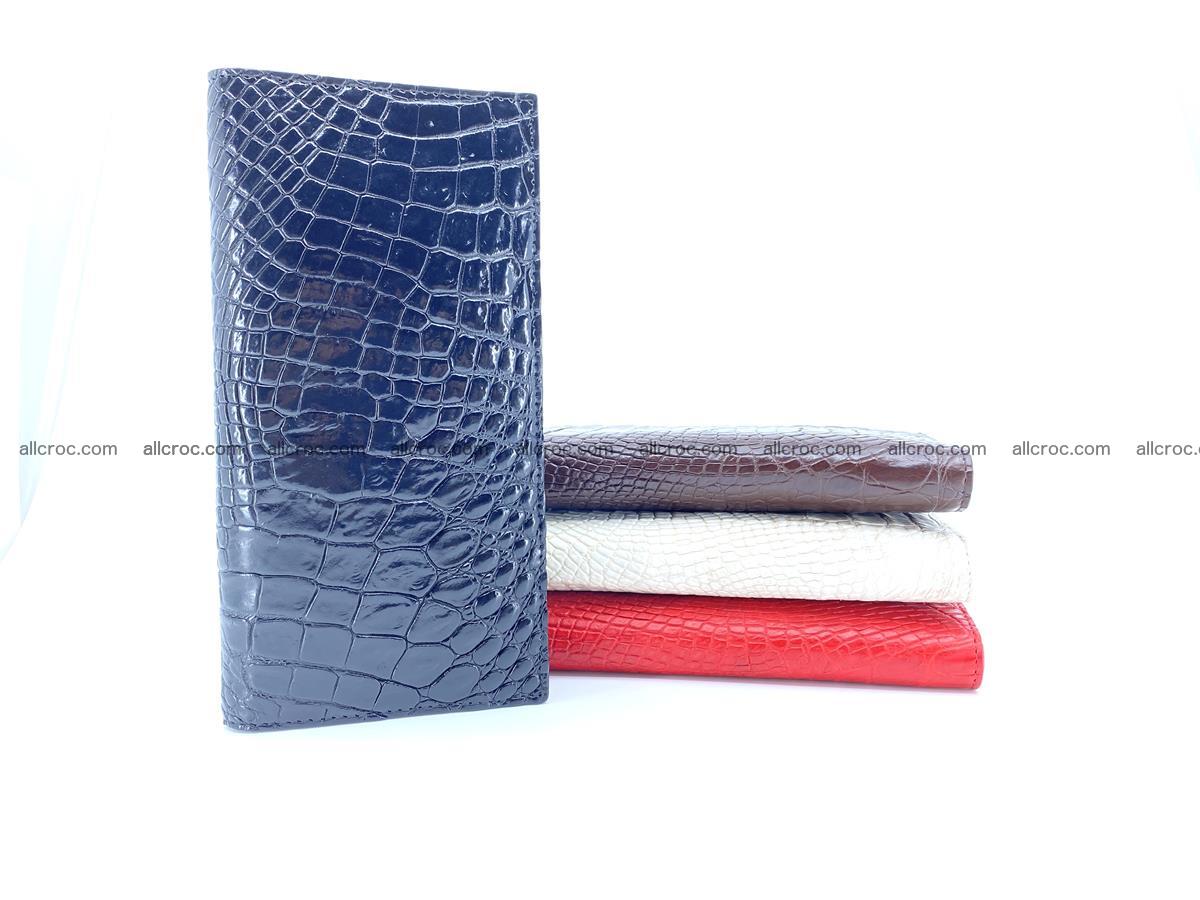 bifold long wallet from crocodile skin 484 Foto 15