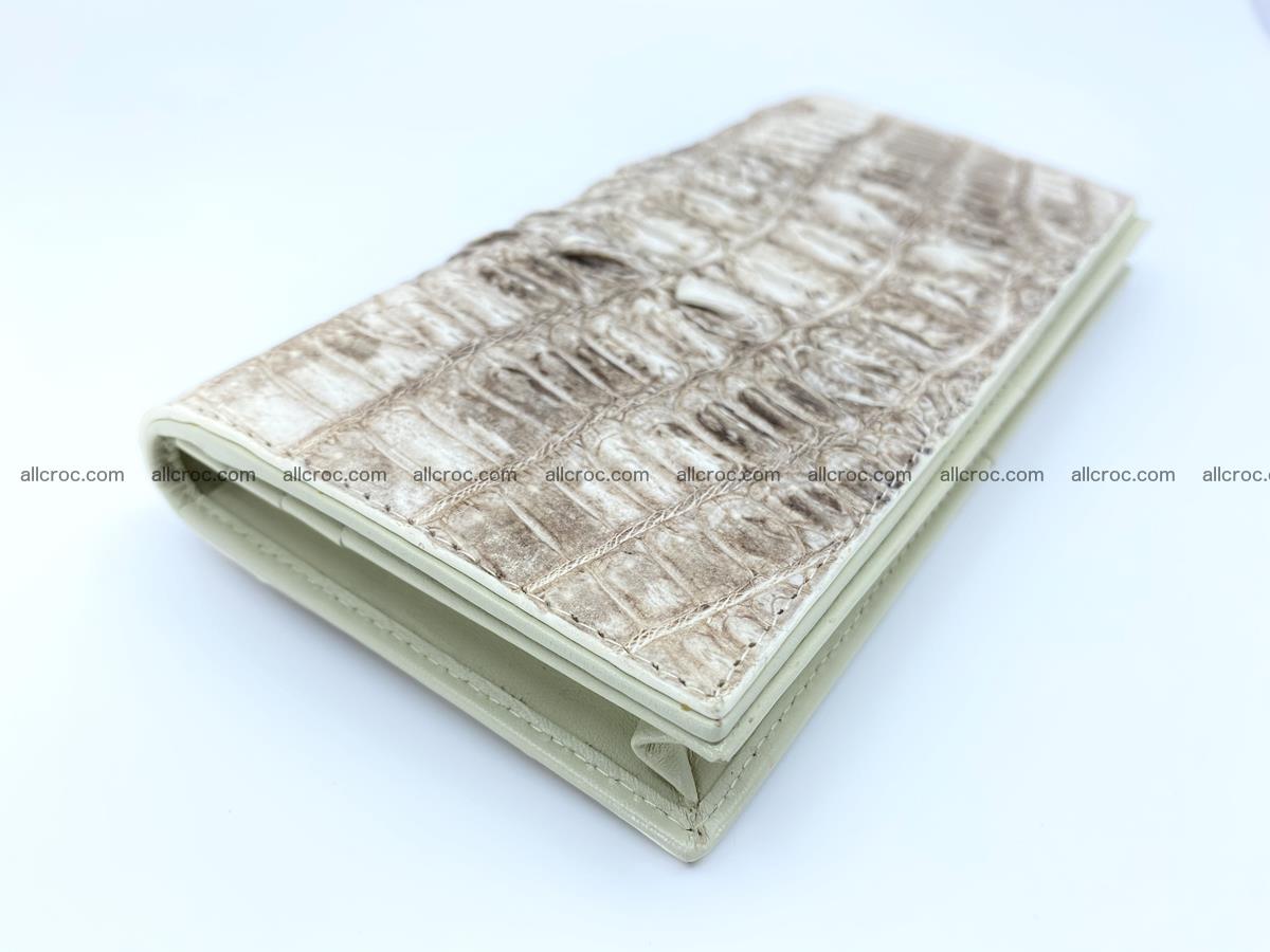 bifold long wallet from genuine crocodile skin 496 Foto 0