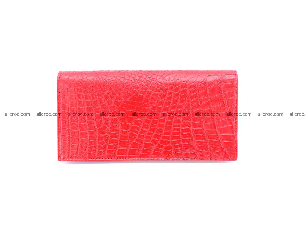 bifold long wallet from genuine crocodile skin 493 Foto 1