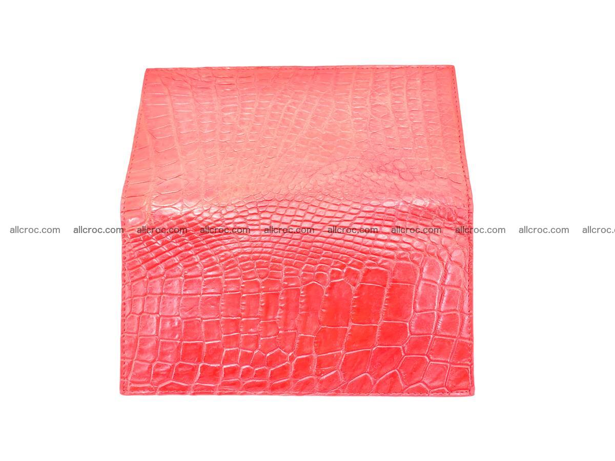 bifold long wallet from genuine crocodile skin 493 Foto 10